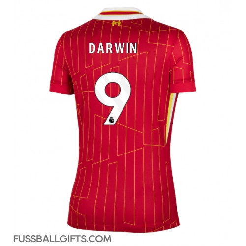 Liverpool Darwin Nunez #9 Fußballbekleidung Heimtrikot Damen 2024-25 Kurzarm